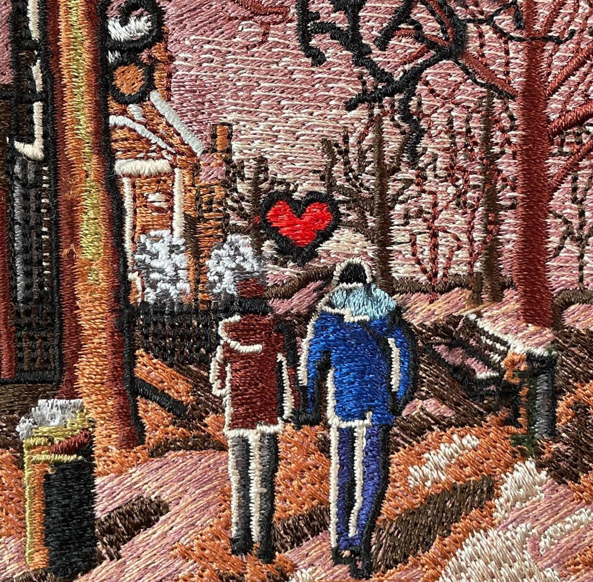"Winter Love" Embroidered Hoodie
